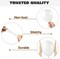 White Balloons, Different Sizes 18 12 10 5 Inch White Latex Balloon Arch Kit with Instruction for Birthday Decoration Party Graduation Wedding Holiday